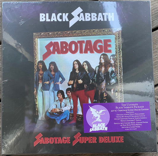 Black Sabbath – Sabotage - (Box Super Deluxe) - (nuovo)