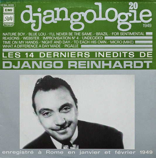 Django Reinhardt et Le Quintette Du Hot Club De France avec Stéphane Grappelly – Djangologie 20 (1949)