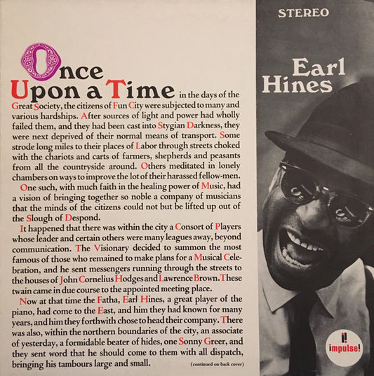 Earl Hines – Once Upon A Time
