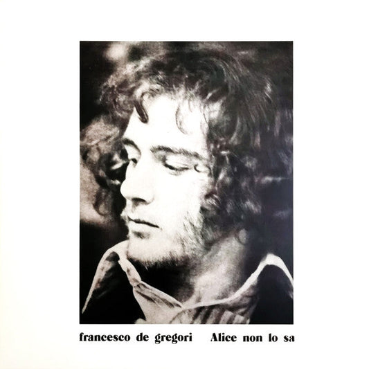 Francesco De Gregori – Alice Non Lo Sa - (nuovo)