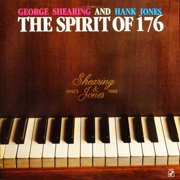 George Shearing And Hank Jones – The Spirit Of 176