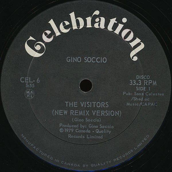 Gino Soccio – The Visitors / Les Visiteurs (New Remix Version)