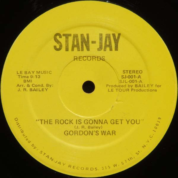 Gordon's War - The Rock Is Gonna Get You