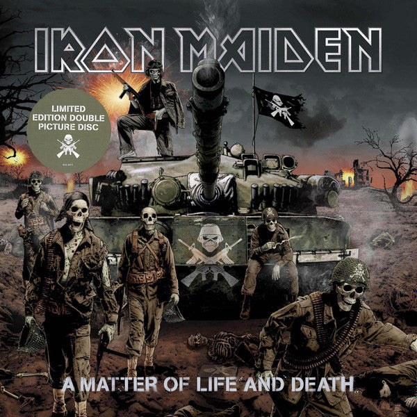 Iron Maiden – A Matter Of Life And Death - (picture disc)