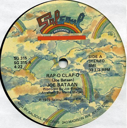 Joe Bataan – Rap-O Clap-O