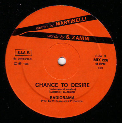 Radiorama - Chance To Desire