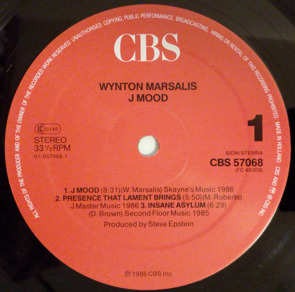 Wynton Marsalis - J Mood