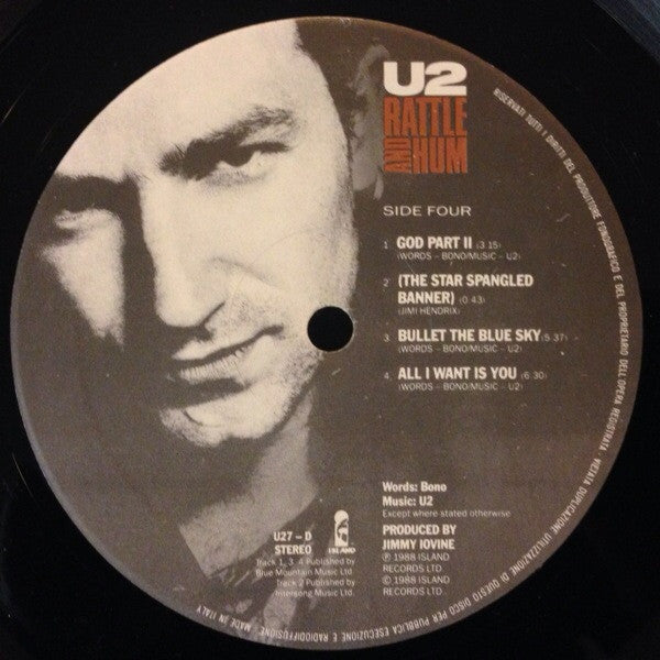 U2 - Rattle And Hum