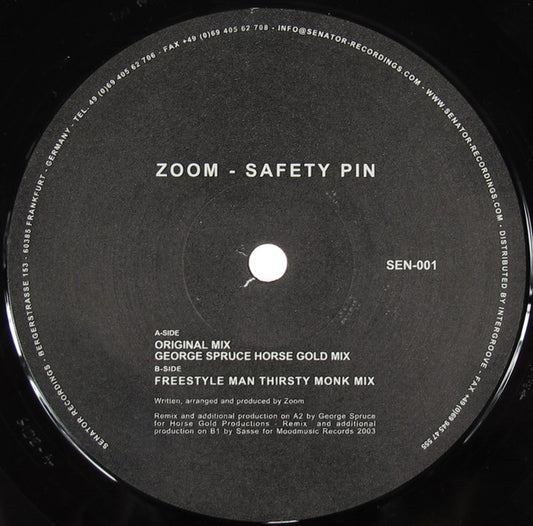 Zoom - Safety Pin