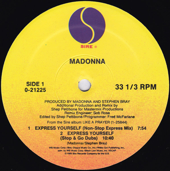 Madonna - Express Yourself