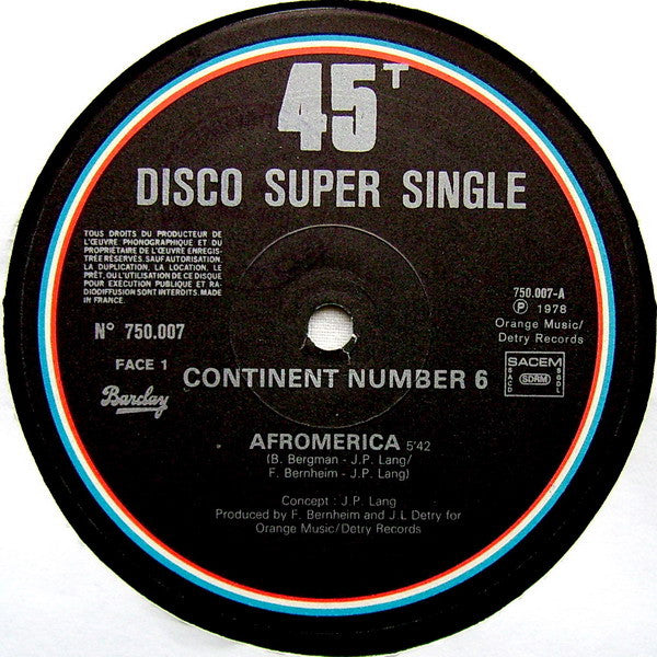 Continent Number 6 - Afromerica