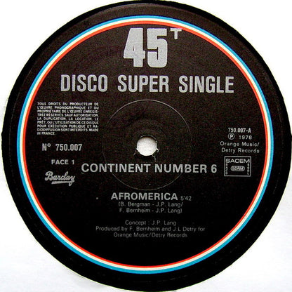 Continent Number 6 - Afromerica