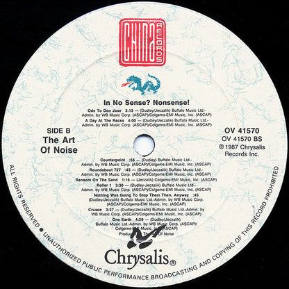 The Art Of Noise - In No Sense? Nonsense!