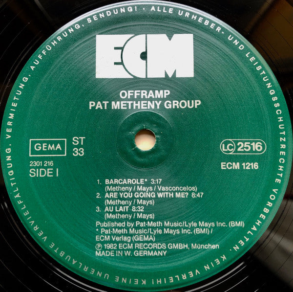 Pat Metheny Group - Offramp