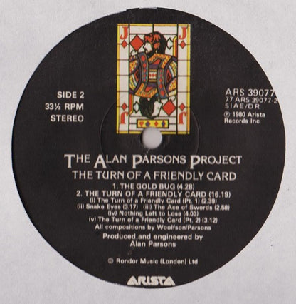 The Alan Parsons Project - The Turn Of A Friendly Card