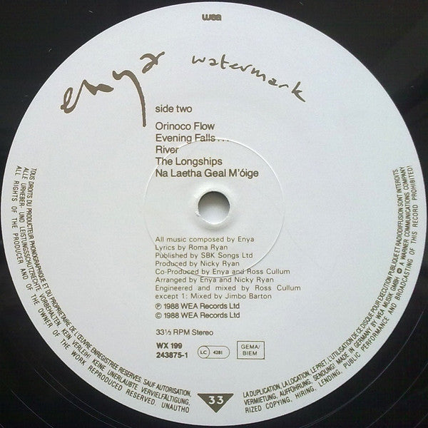 Enya - Watermark