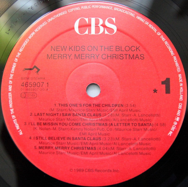 New Kids On The Block - Merry, Merry Christmas