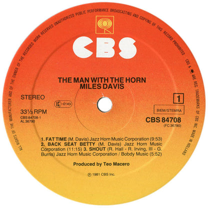 Miles Davis - The Man With The Horn