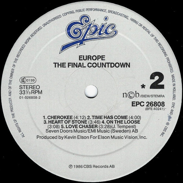 Europe - The Final Countdown