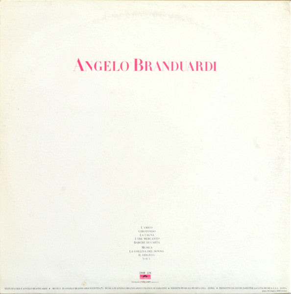 Angelo Branduardi - Angelo Branduardi