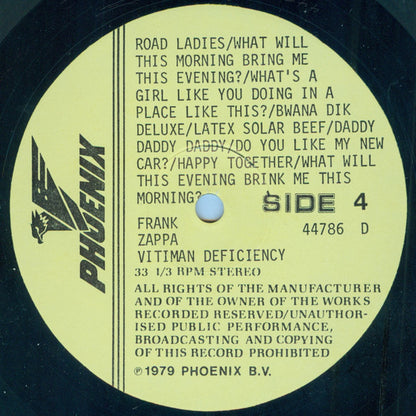 Frank Zappa - Vitamin Deficiency (unofficial)