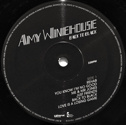 Amy Winehouse - Back To Black