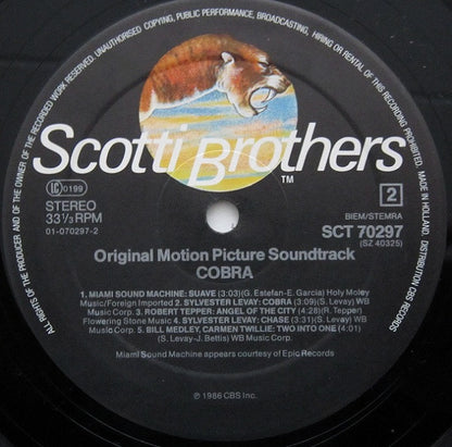 Various - Cobra (Original Motion Picture Soundtrack)
