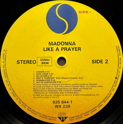 Madonna - Like A Prayer