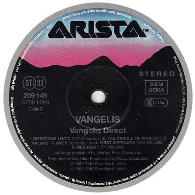 Vangelis - Direct
