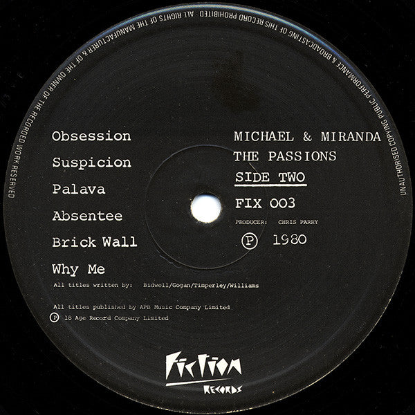 The Passions - Michael & Miranda