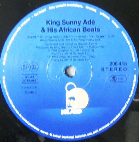King Sunny Ade & His African Beats - Aura