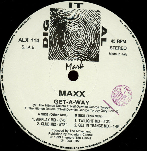 Maxx - Get-A-Way