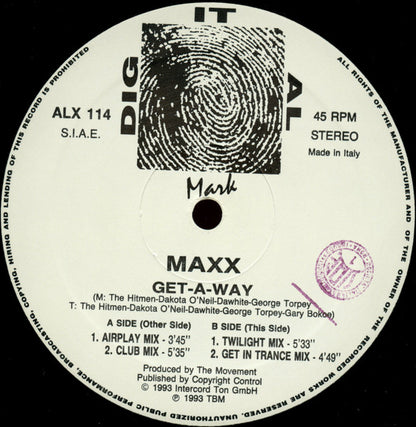 Maxx - Get-A-Way