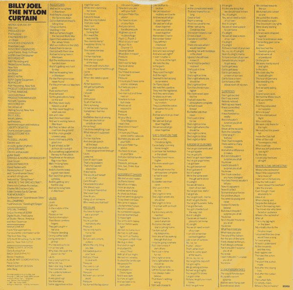 Billy Joel - The Nylon Curtain