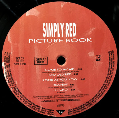 Simply Red - Picture Book