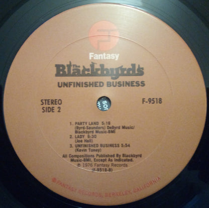 The Blackbyrds - Unfinished Business