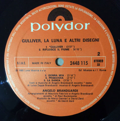 Angelo Branduardi - Gulliver, La Luna E Altri Disegni