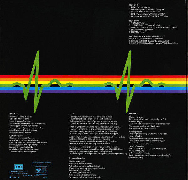Pink Floyd - The Dark Side Of The Moon (30° anniversario)