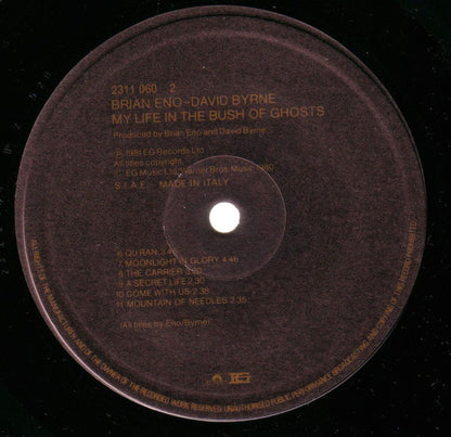 Brian Eno - My Life In The Bush Of Ghosts