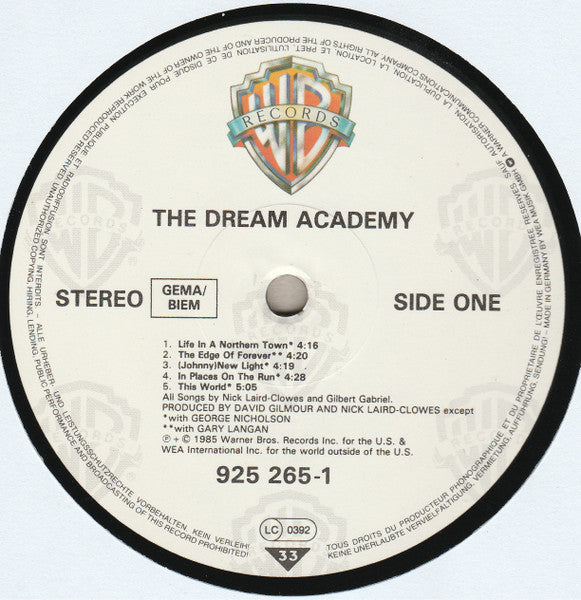 The Dream Academy - The Dream Academy