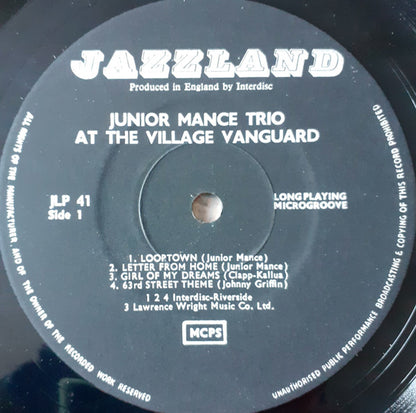 Junior Mance Trio - At The Village Vanguard