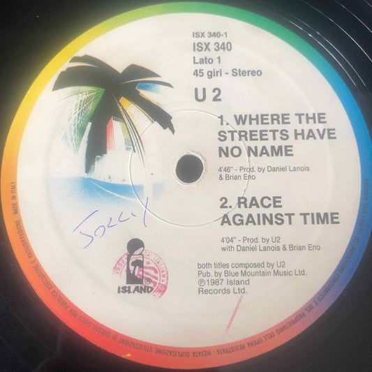 U2 - Where The Streets Have No Name