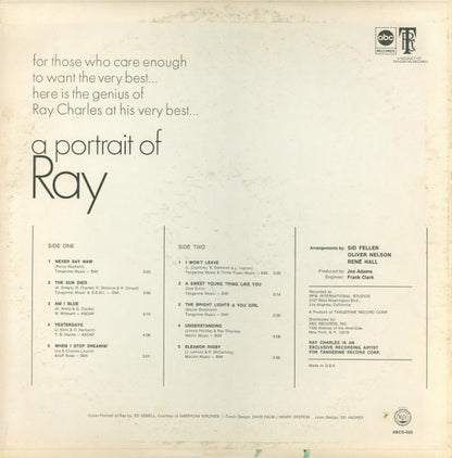 Ray Charles - A Portrait Of Ray