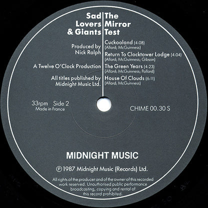 Sad Lovers And Giants - The Mirror Test