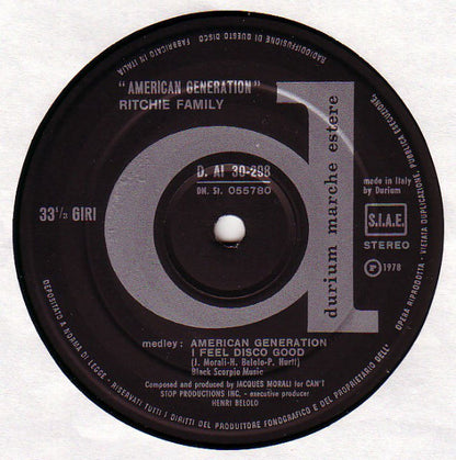 The Ritchie Family - American Generation