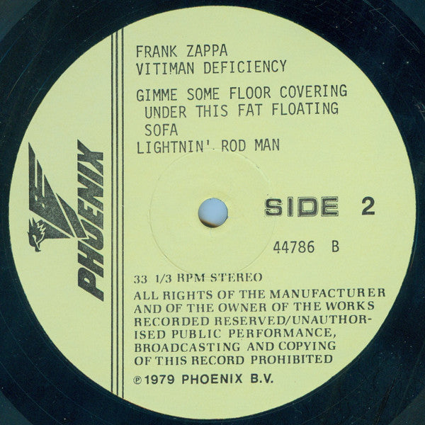 Frank Zappa - Vitamin Deficiency (unofficial)