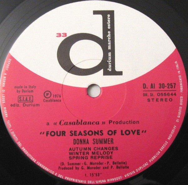 Donna Summer - Four Seasons Of Love