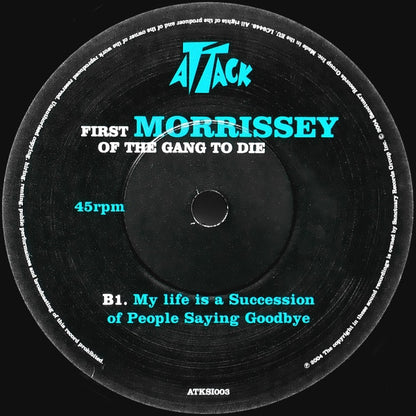 Morrissey - First Of The Gang To Die (7")