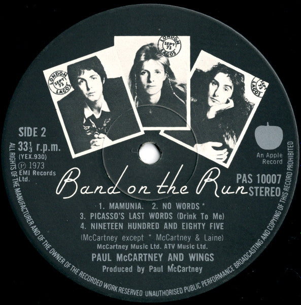 Wings - Band On The Run