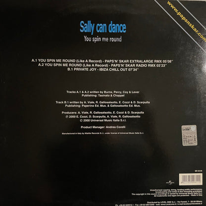 Sally Can Dance - You Spin Me Round